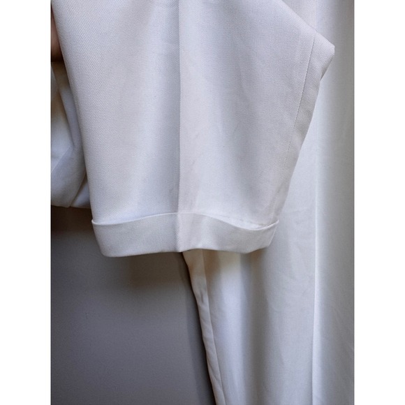 Lauren Ralph Lauren Womens White High Waist Dress Pants Sz 12 Quiet Luxury Old $ - Picture 7 of 7
